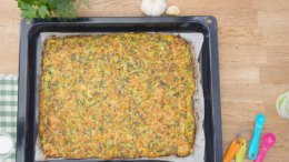 Gemüse pizza low carb