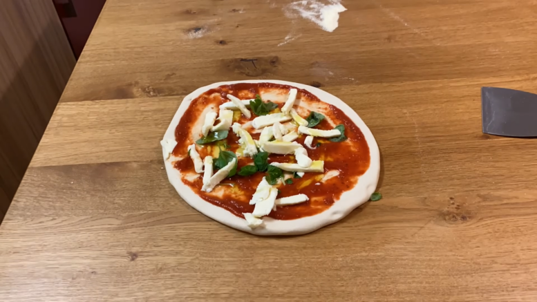 Echter neapolitanischer pizzateig