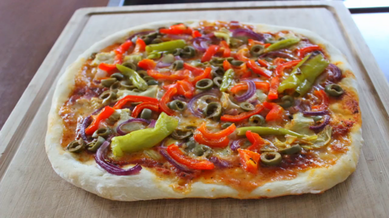 Gemüse pizza selber machen